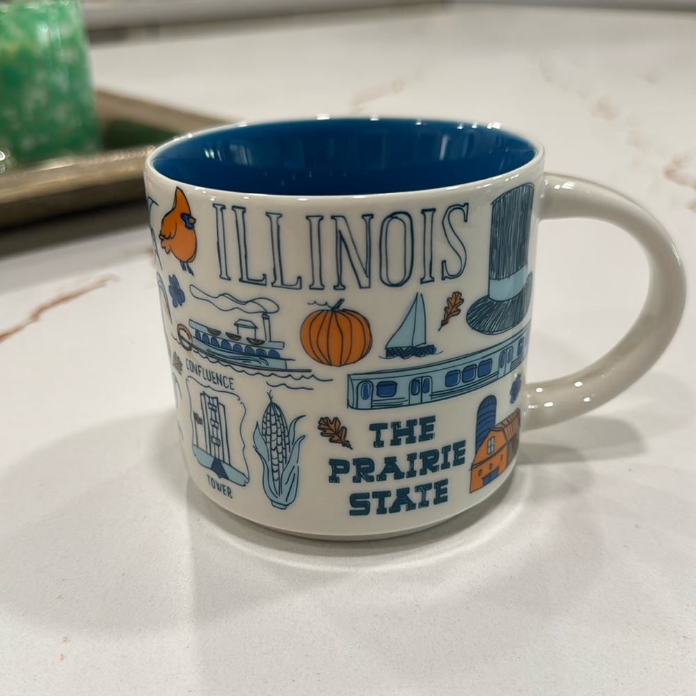 Illinois Starbucks "been there sieres" 14oz Mug